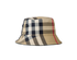 Burberry Nova Print Bucket L Hat, front view
